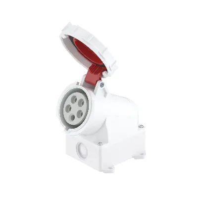 Розетка наружная IP67 16А 3P+E+N 400V