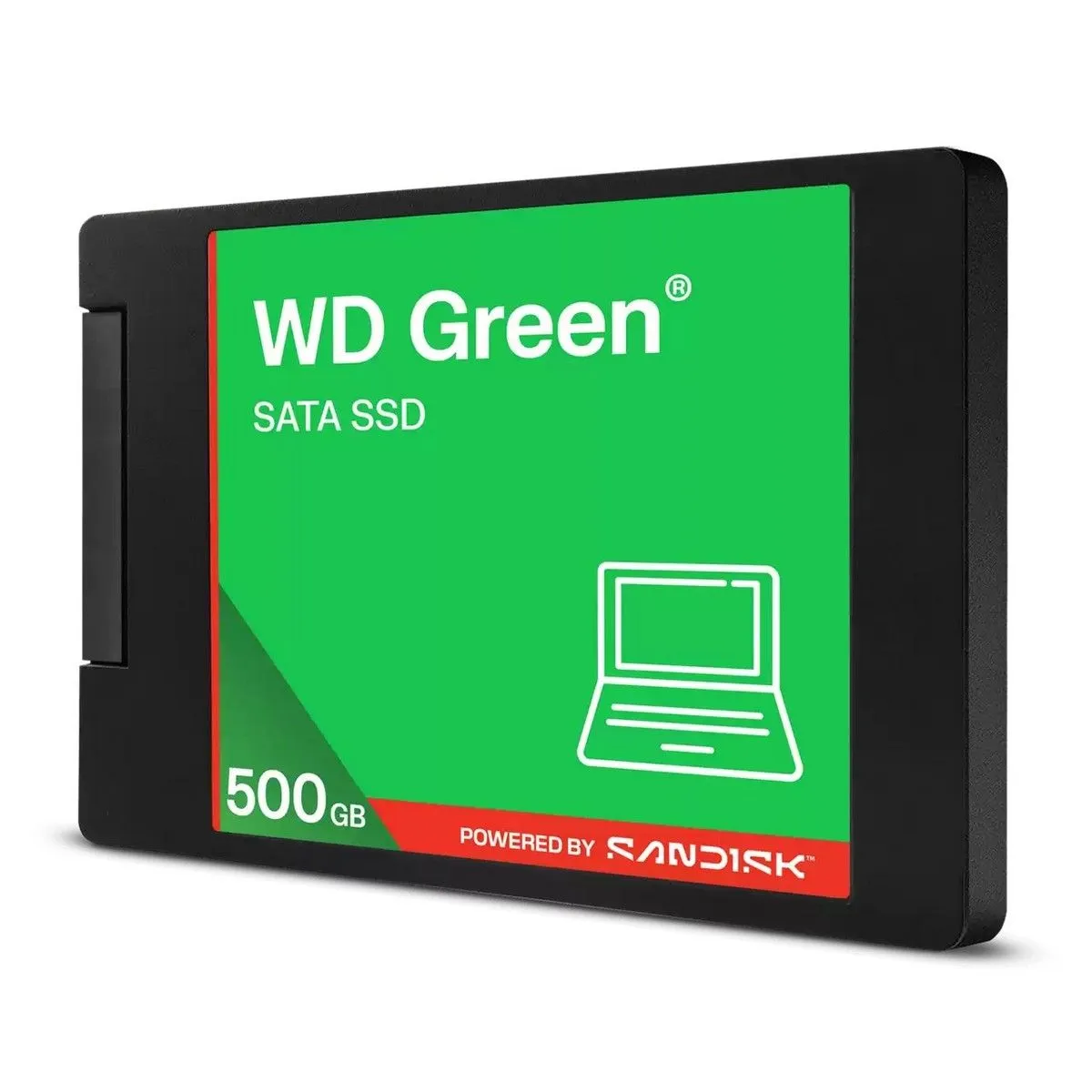 Накопитель SSD 2.5'' 500ГБ Green, SATAIII, 3D NAND TLC, 545/510 МБ/с