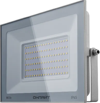 Прожектор светодиодный ДО-100w OFL-100-4K-WH-IP65-LED