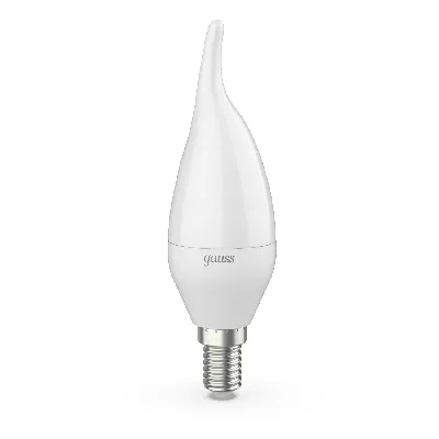 Лампа светодиодная LED 6.5 Вт 520 лм 3000К AC150-265В E14 свеча теплая  Black Gauss