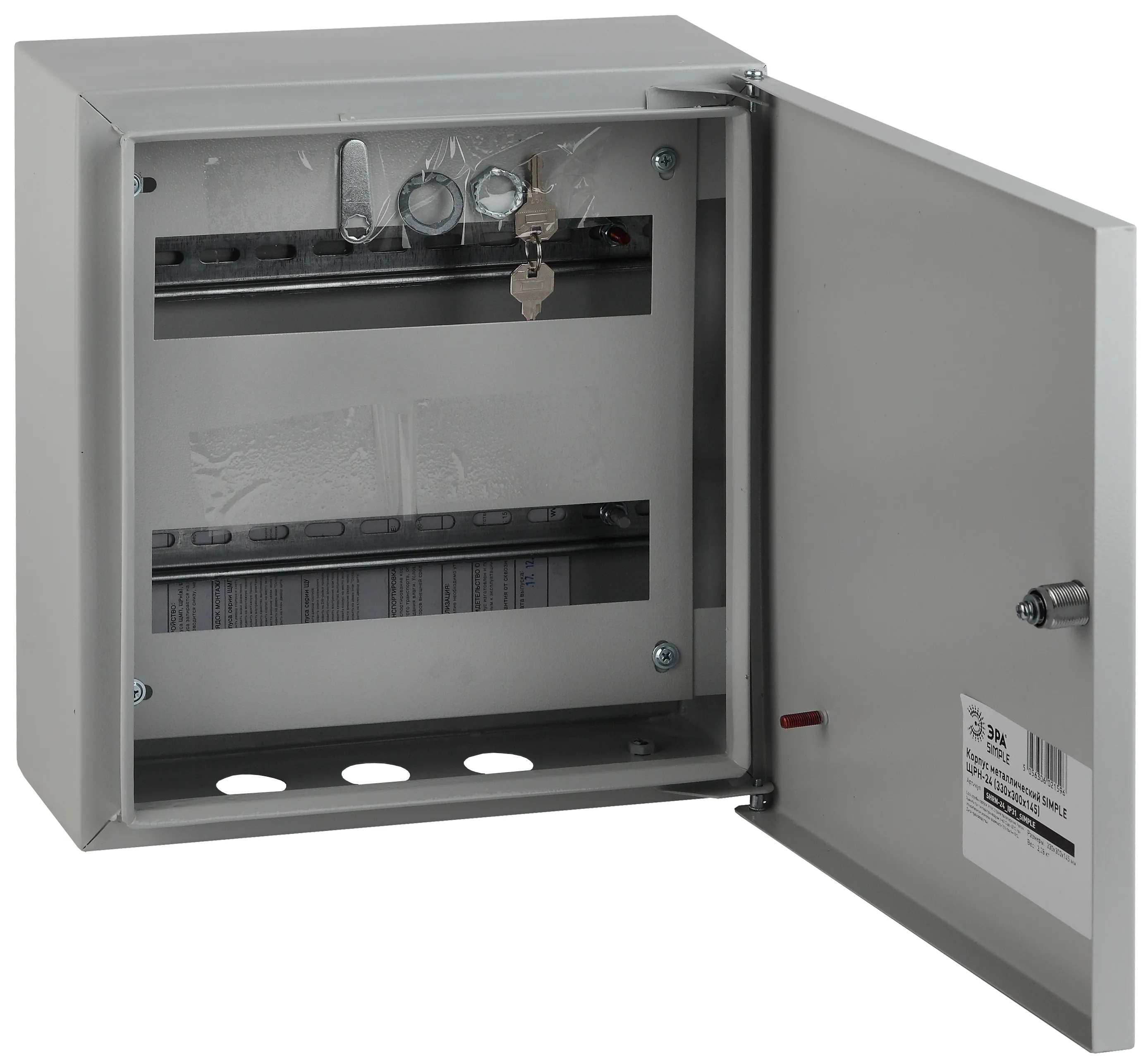 Корпус металлический SIMPLE ЩРН-24_IP31 (330х300х120) (72) 