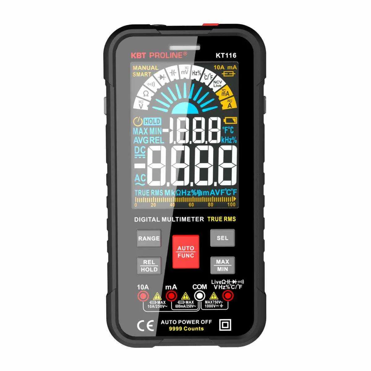 Мультиметр цифровой KT 116 серия PROLINE 