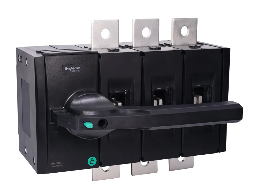 Выключатель-разъединитель SYSTEMEPACT SD630 3P 400A  Рукоятка слева фронт_Рукоятка заказывается отдельно