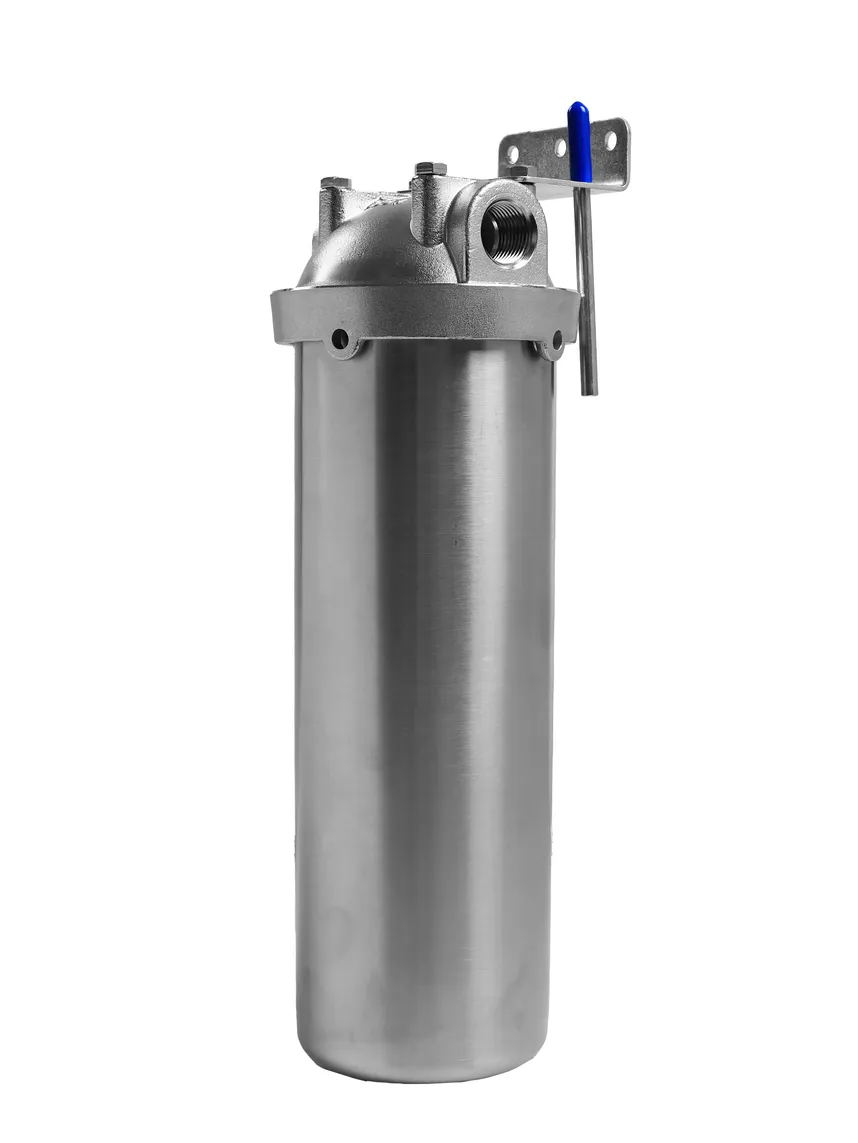 Корпус магистрального фильтра 10SL HMS-10B-1/2BSP из нержавеющей стали 