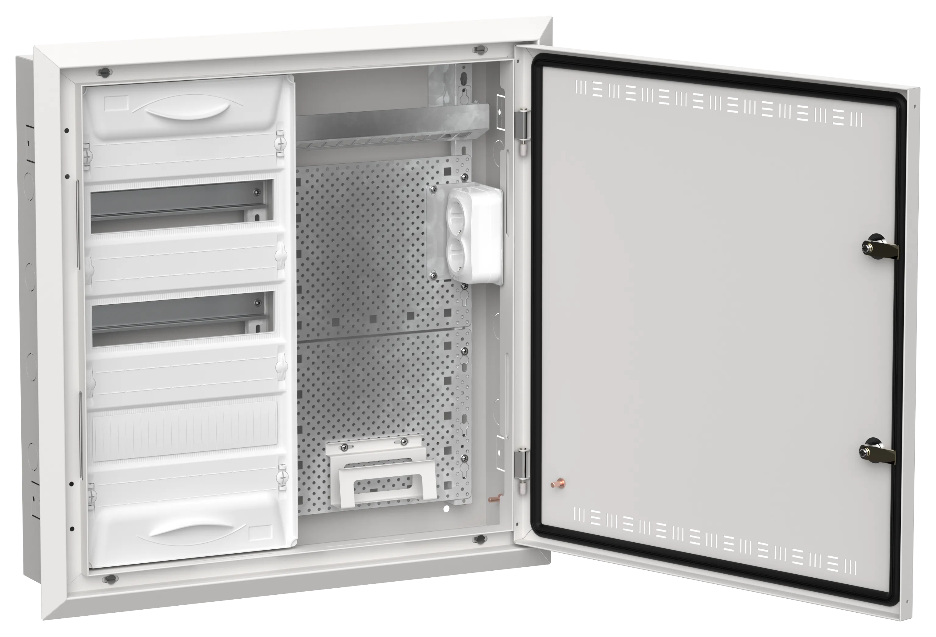 TITAN 5 Корпус комбинированный ЩРв-36 (2х36) белый IEK