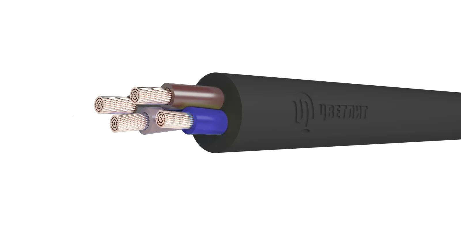 Кабель силовой КГТП-ХЛ 4х6(N) 380/660-2 ТРТС