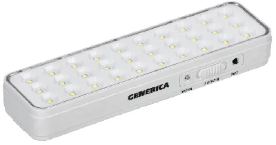 Светильник аккум. ДБА 1030 непост. 30LED 5ч 3Вт GENERICA