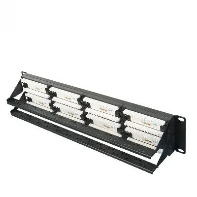 Патч-панель 19'. 48 портов RJ-45. UTP. Cat.5e. 2U 
