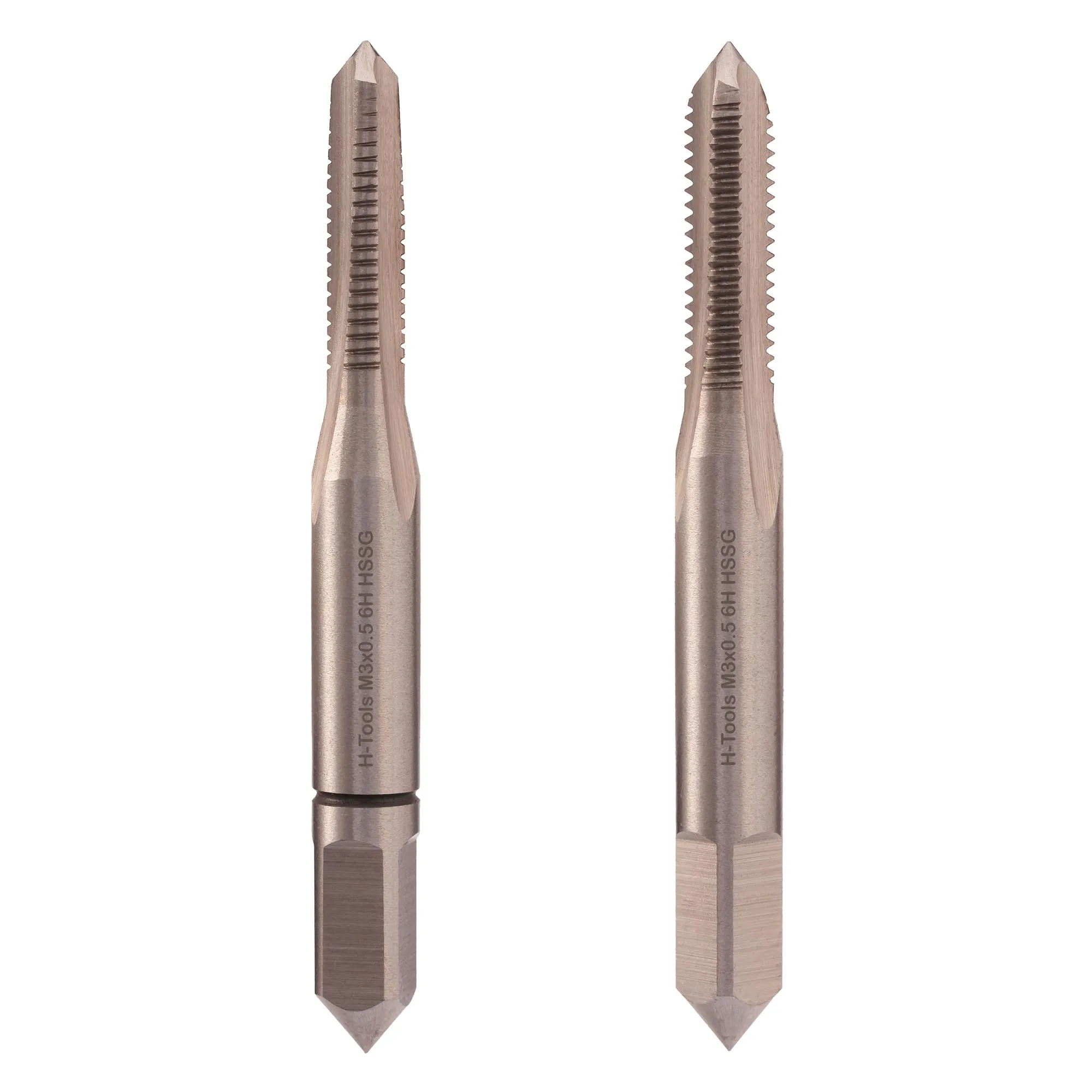 Метчик М 3.0х0.5 (Комплект 2шт) DIN352 HSS-G 6h 40мм a=2.7 