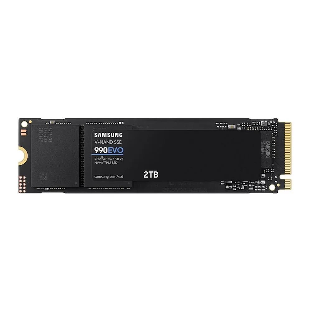 Накопитель SSD M.2 2280 2ТБ  990 EVO, PCIe 4.0 x4, NVMe, 3D NAND TLC, 5000/4200 Мб/с 