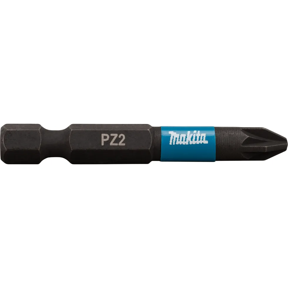 Насадка бита Impact Black PZ2, 50 мм, Е-form (MZ), 2 шт.