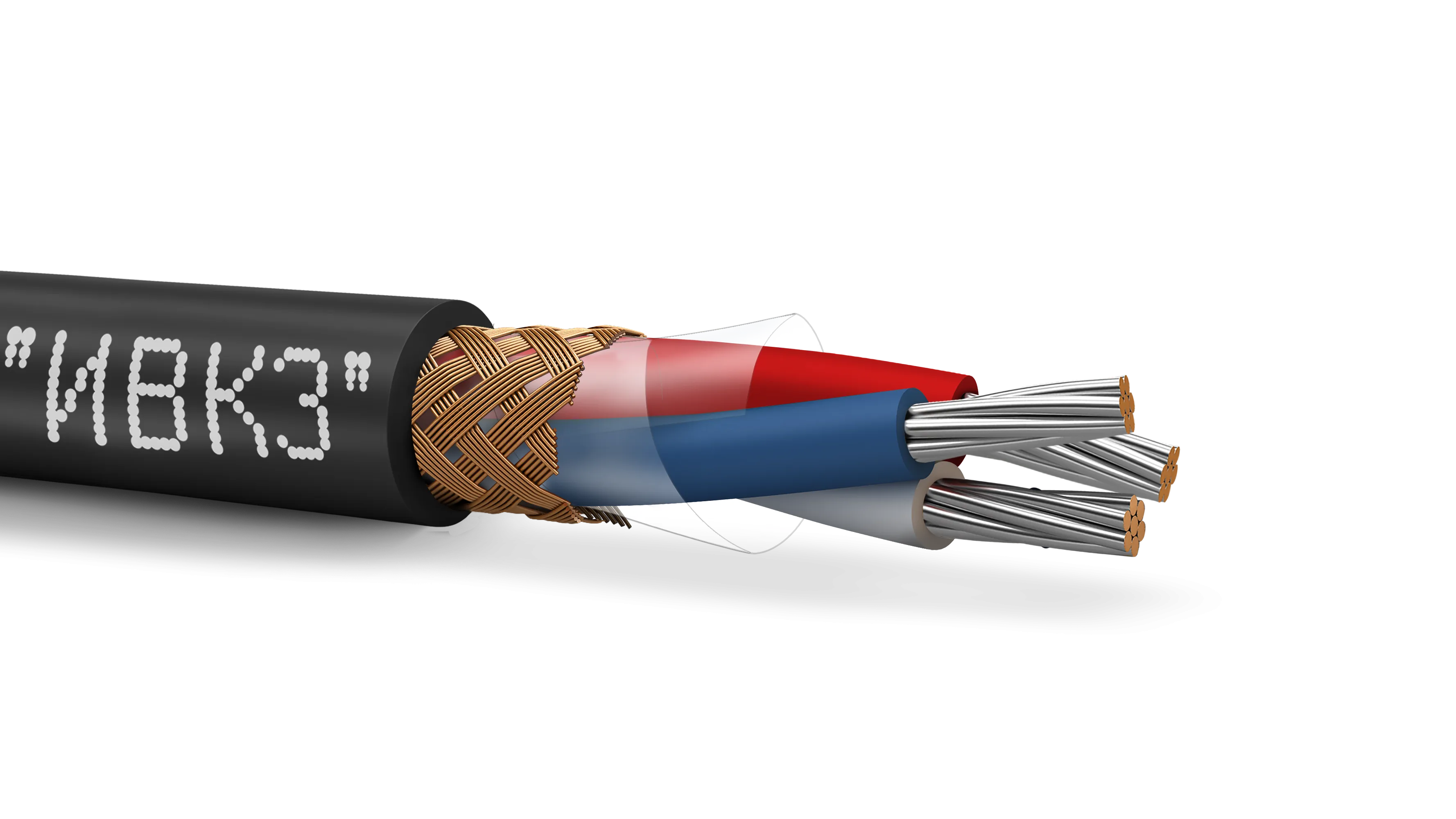 Кабель монтажный МКЭШ 3х0.75 ТРТС 