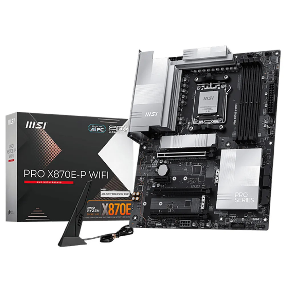Материнская плата PRO X870E-P WIFI, AMD X870E, ATX 