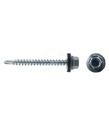 Саморез оцинкованный  кровельный ZP 4.8x50 (2500шт) 
