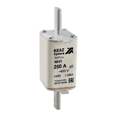 Вставка плавкая OptiFuse NH1 250А габарит 1 400AC УХЛ3