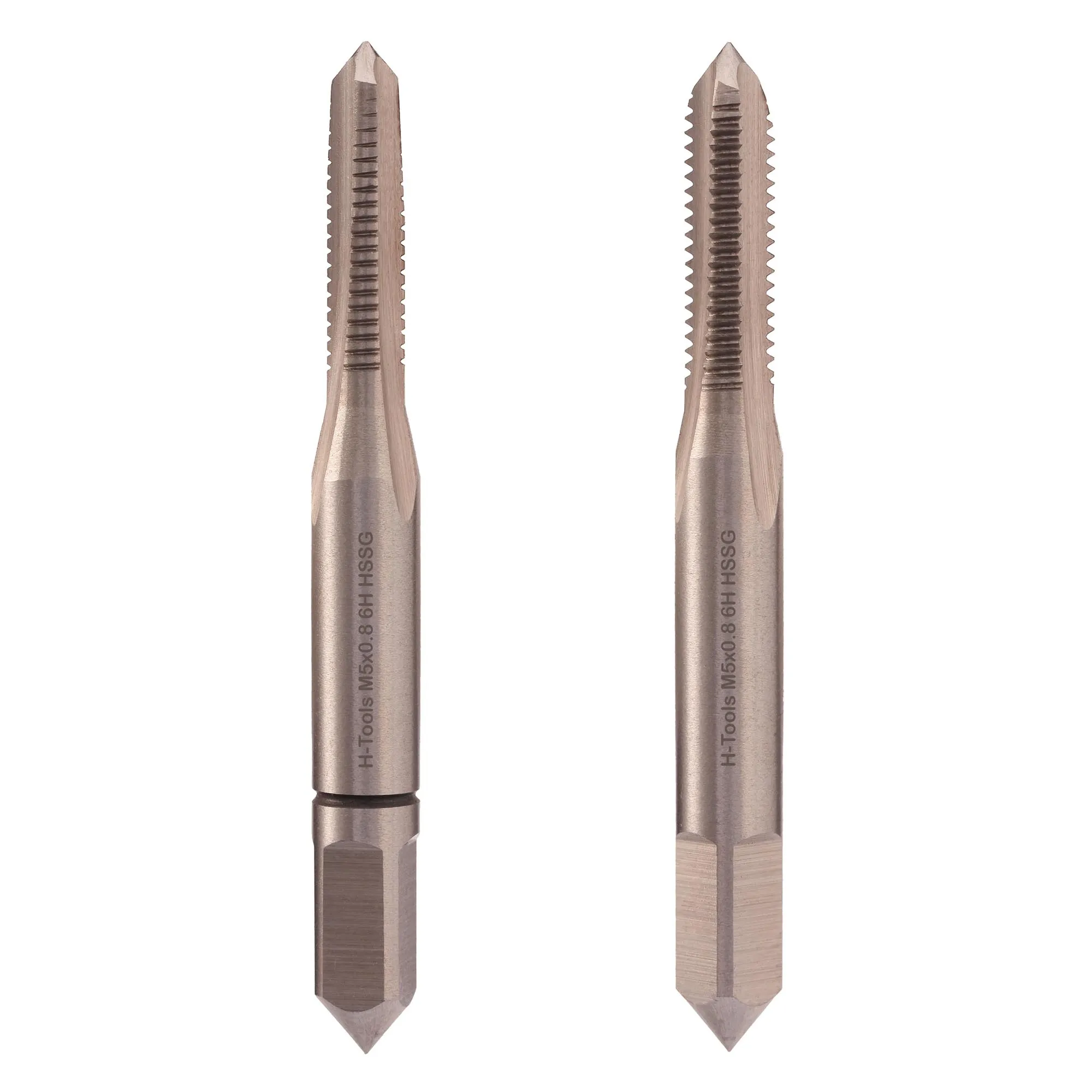 Метчик М 5.0х0.8 (Комплект 2шт) DIN352 HSS-G 6h 50мм a=4.9