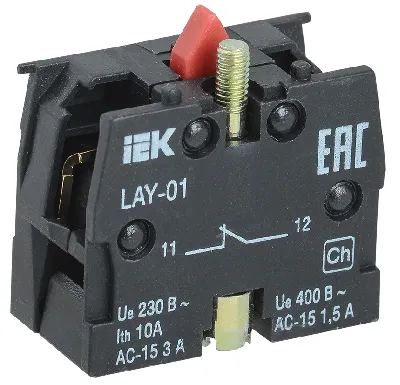Блок контактный 1р для серии LAY5 