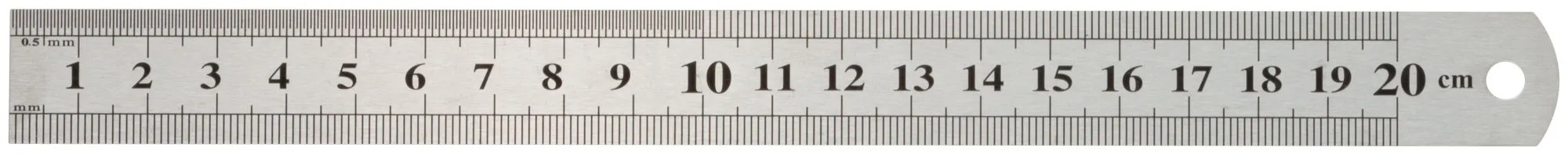 Линейка нержавеющая 200х19 мм 