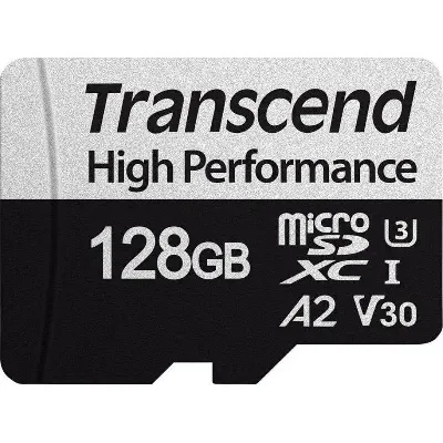 Карта памяти 128GB MicroSD 340S UHS I, SDXC, V30, U3, 160 МБ/с, Class 10 