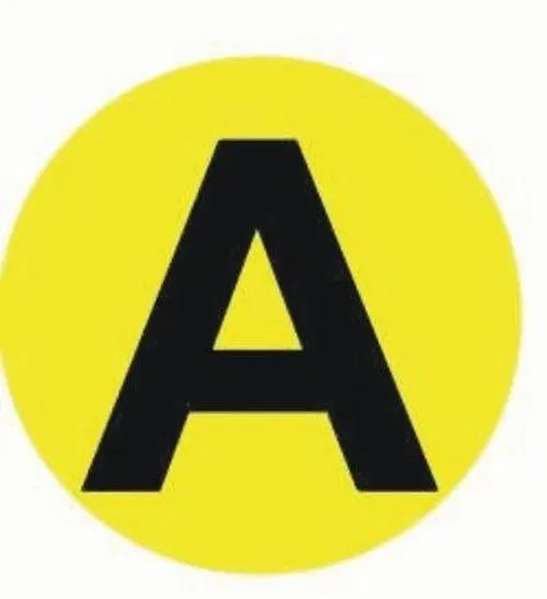 Наклейка A d=20mm. PROxima