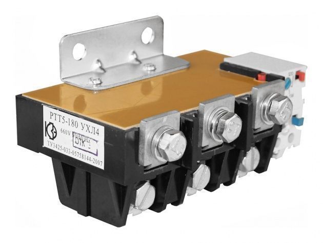 Реле электротепловое токовое РТТ5-180-1602 УХЛ4.ИУ