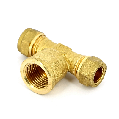 Тройник обжимной 12 для медных труб