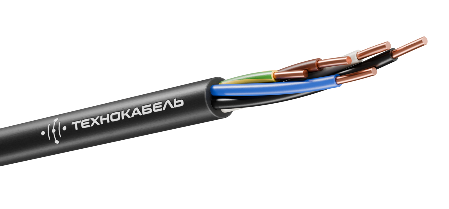 Кабель силовой ППГнг(А)-HF 5Х1.5ок(N.PE)-0.660 ТРТС
