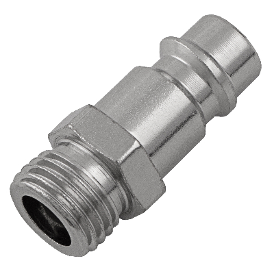 Ниппель универсальный быстросъемный (папа), внешняя резьба 1/4, 2 шт.