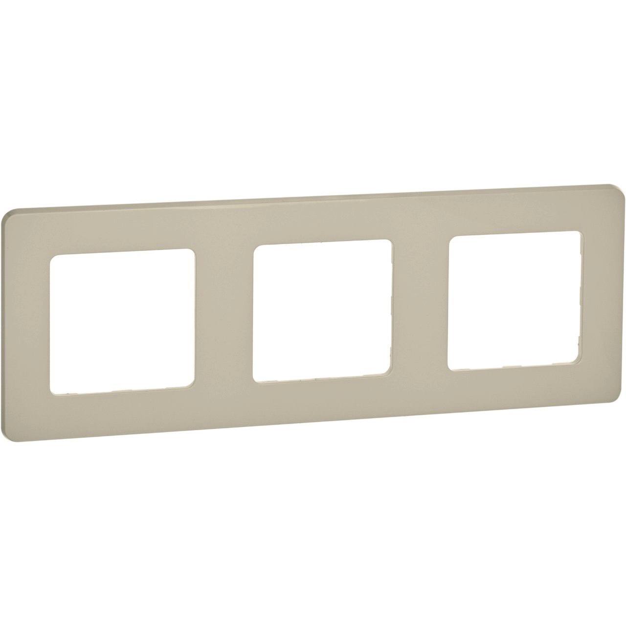 Рамка 3 поста INSPIRIA слоновая кость