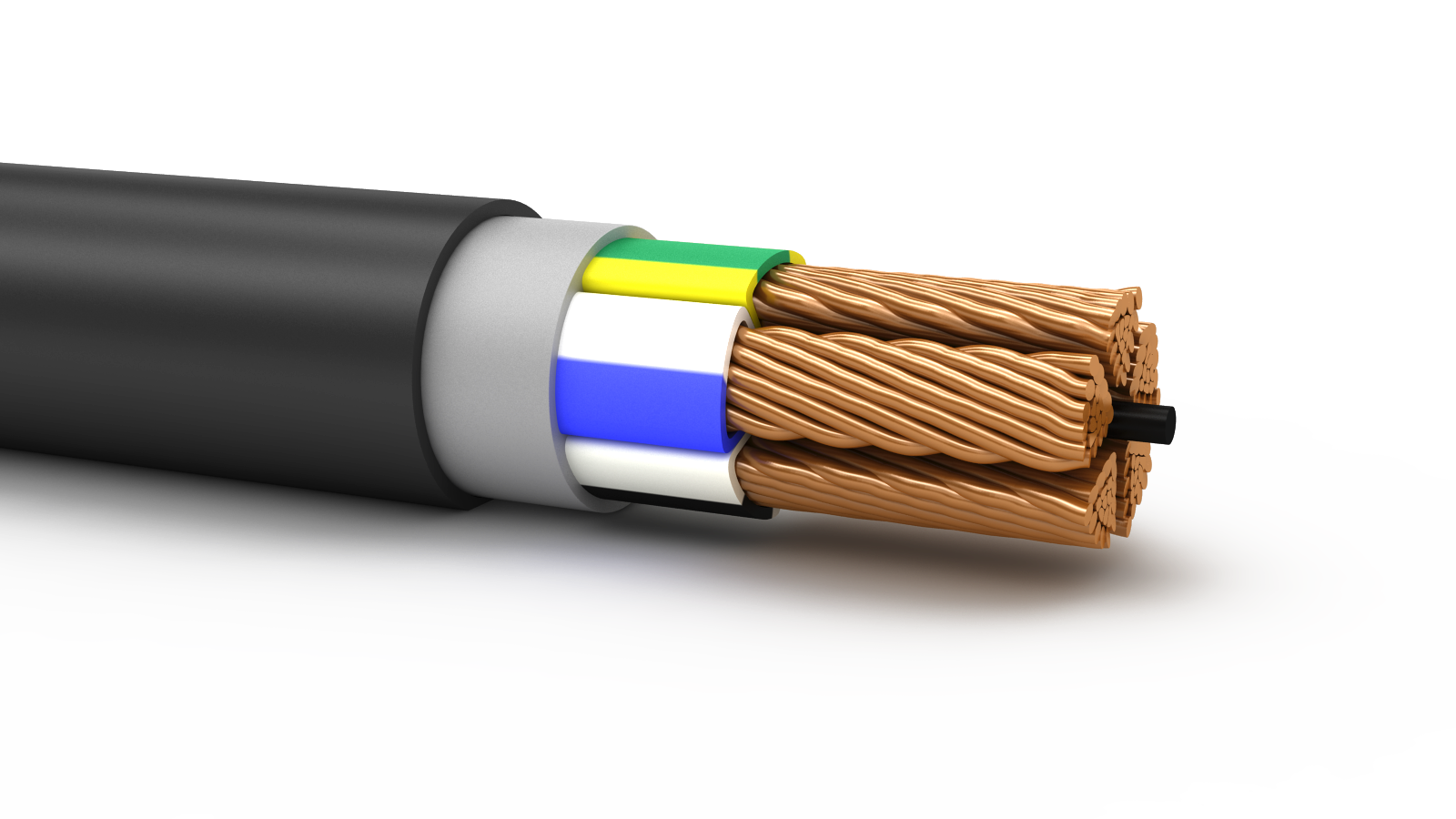 Кабель силовой ВВГнг(А)-LS 5х70 (N, PE) -1 многопроволочный ТУ ТРТС