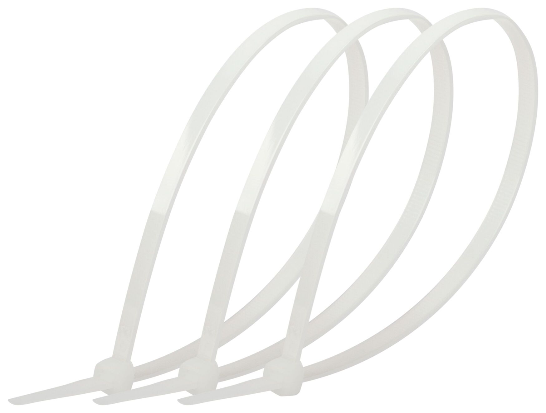 Стяжка кабельная нейлоновая (хомут) 3.6 х 200 мм белая (100 шт/уп) Simple NO-224-190