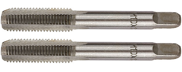 Метчики ручные, комплект 2 шт М10 х 1.5 мм