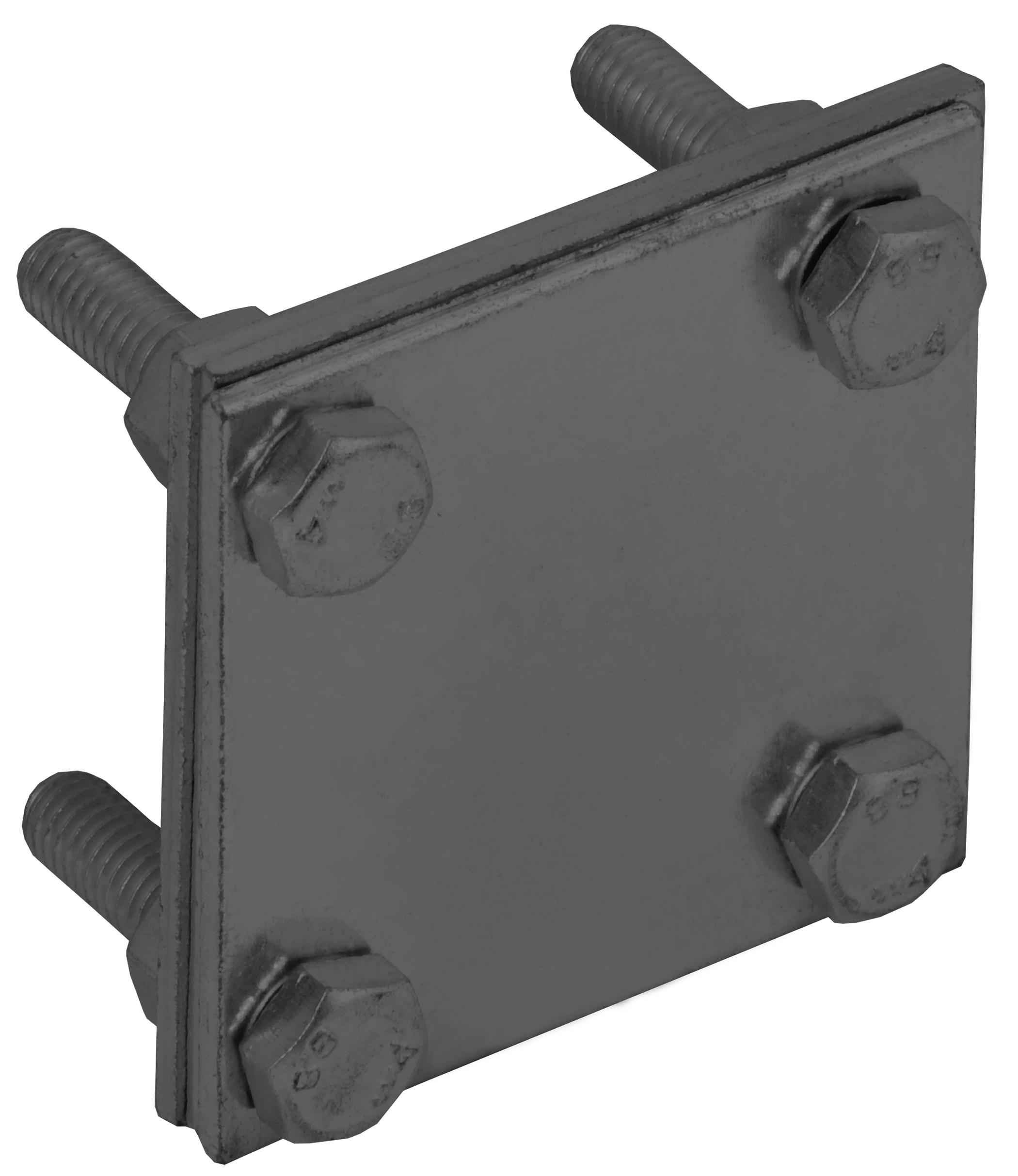 Зажим крестообразный с разделителем полоса-полоса 40мм оцинкованная сталь TD IEK