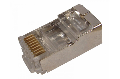 Джек RJ-45 8P8C CAT 5e (экран),