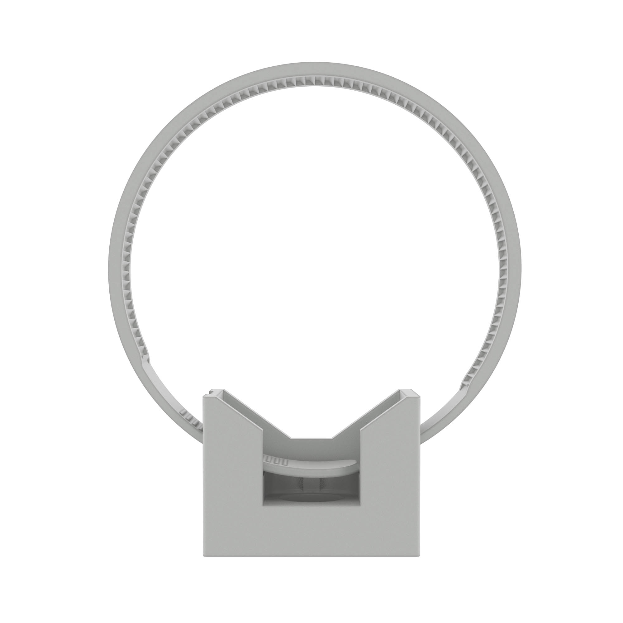 Держатель с хомутиком 25-63 мм для труб