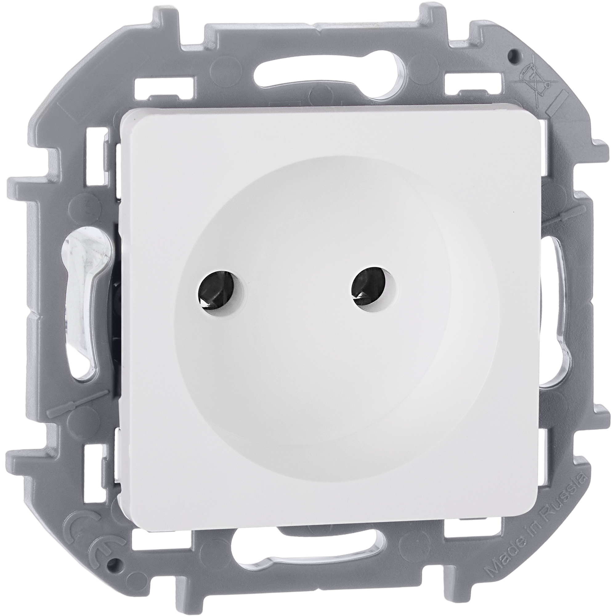 Розетка 2К 16 А 250 В~ INSPIRIA белый