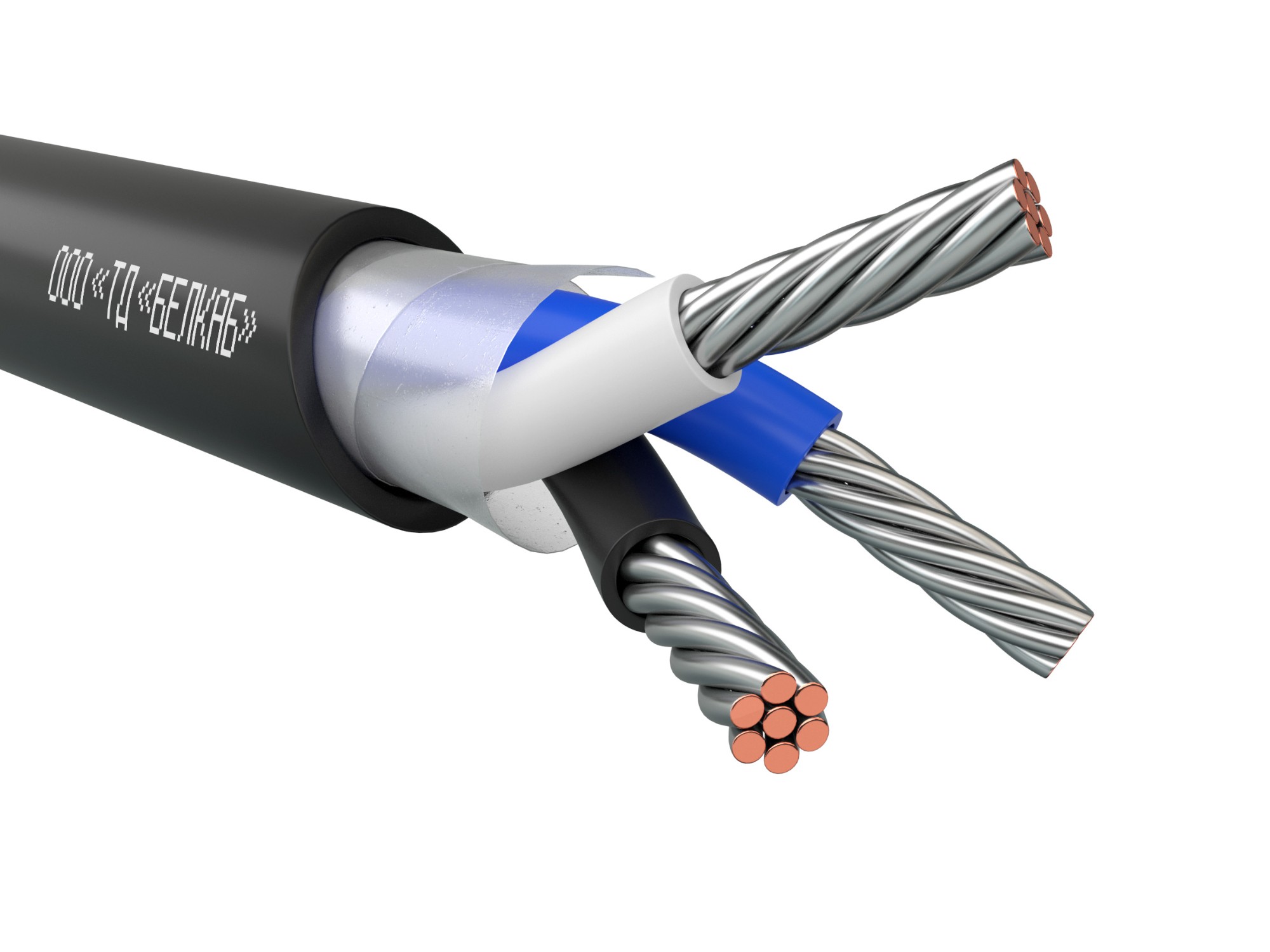 Кабель монтажный МКШ 3х0.5 ТРТС