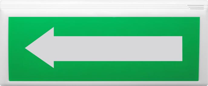 Оповещатель световой пожарный адресный            ВОСХОД-АП-03, ''Стрелка влево''