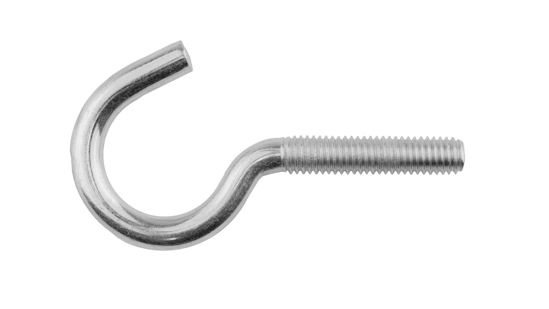 Крюк-болт М6х60  оцинкованный (2 шт.)