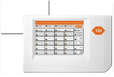 Прибор приемно-контрольный и управления охранно-пожарный адресный радиоканальный ВС-ПК ВЕКТОР-120