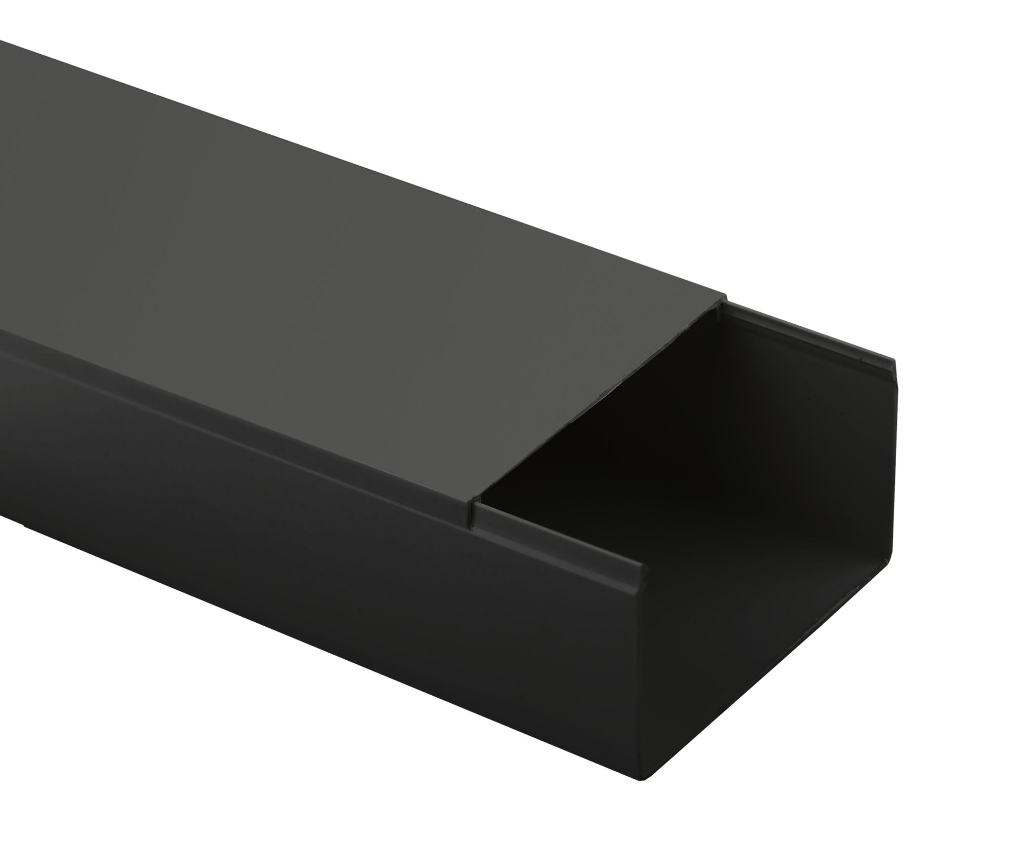 Кабель-канал KK-B-100-60 черный 100x60мм 8м