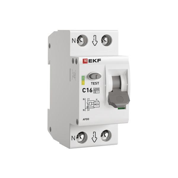 Устройство защиты от дугового пробоя 1P+N 16А (C) 6 кА УЗДП PROxima