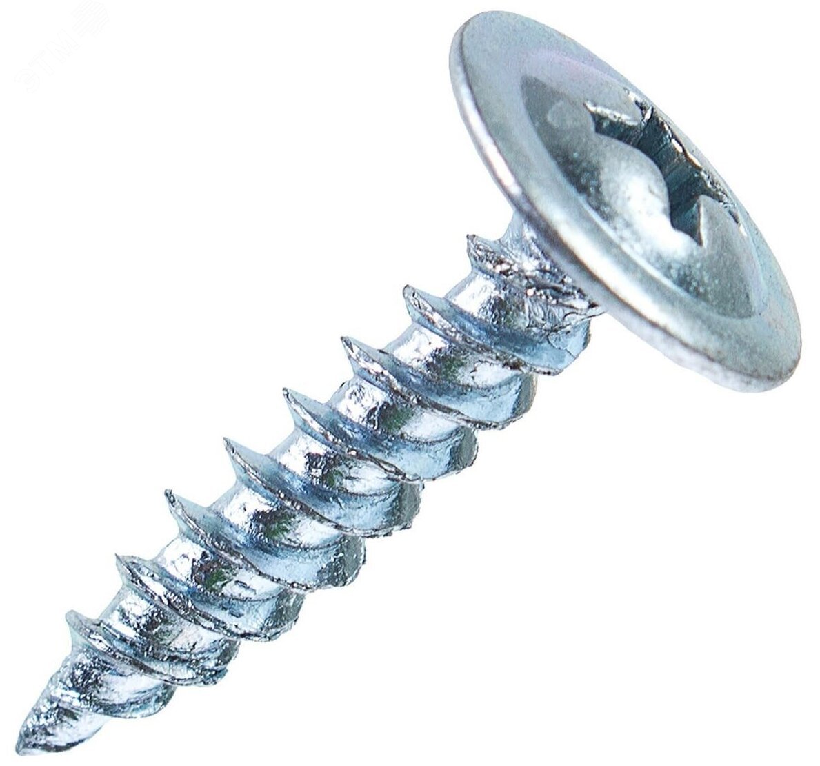 Саморез металл/металл 4.2х50 сверлоконечный цинк 100 шт