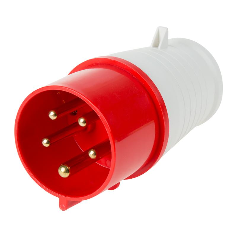 Вилка 025 переносная 3Р+РЕ+N 32А 380В IP44, REXANT