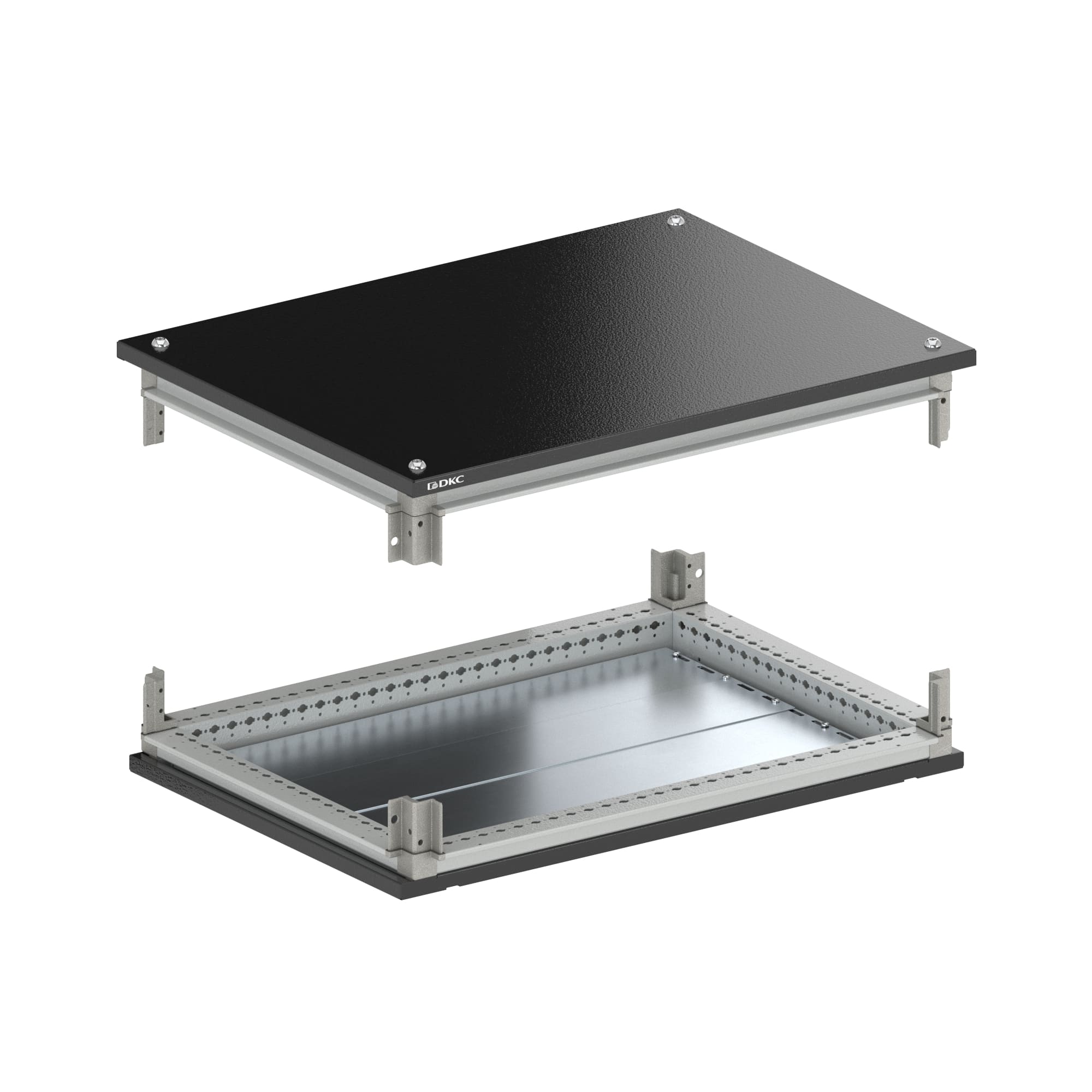 Комплект, крыша и основание, для шкафов CQE N, 600X600 мм