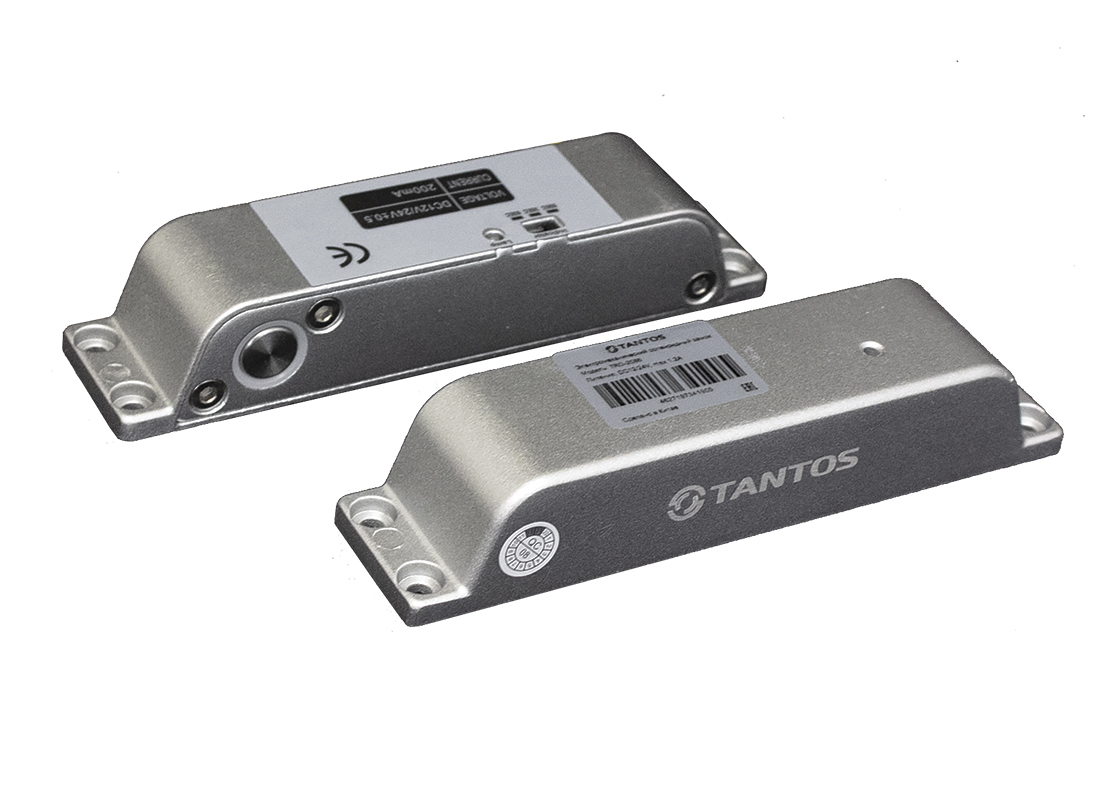 Замок соленоидный электромеханический накладной