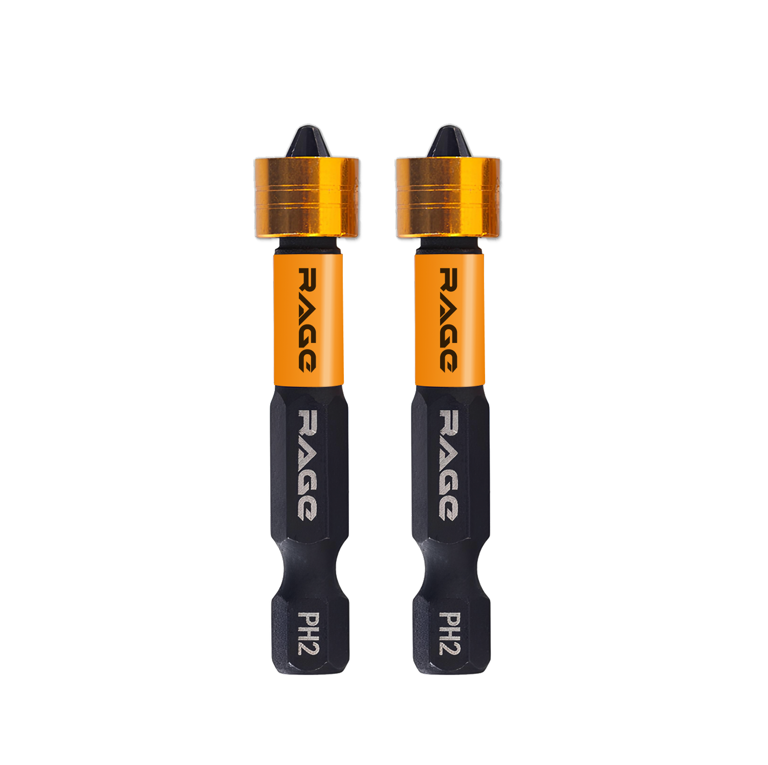 Биты с магнитным ограничителем PH2 x 50 мм 2 шт для ДСП гипсокартона