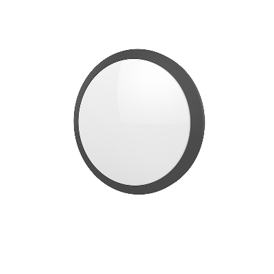 Светильник светодиодный ДБО-15Вт 4000К NERO Flex Черный Microwave sensor