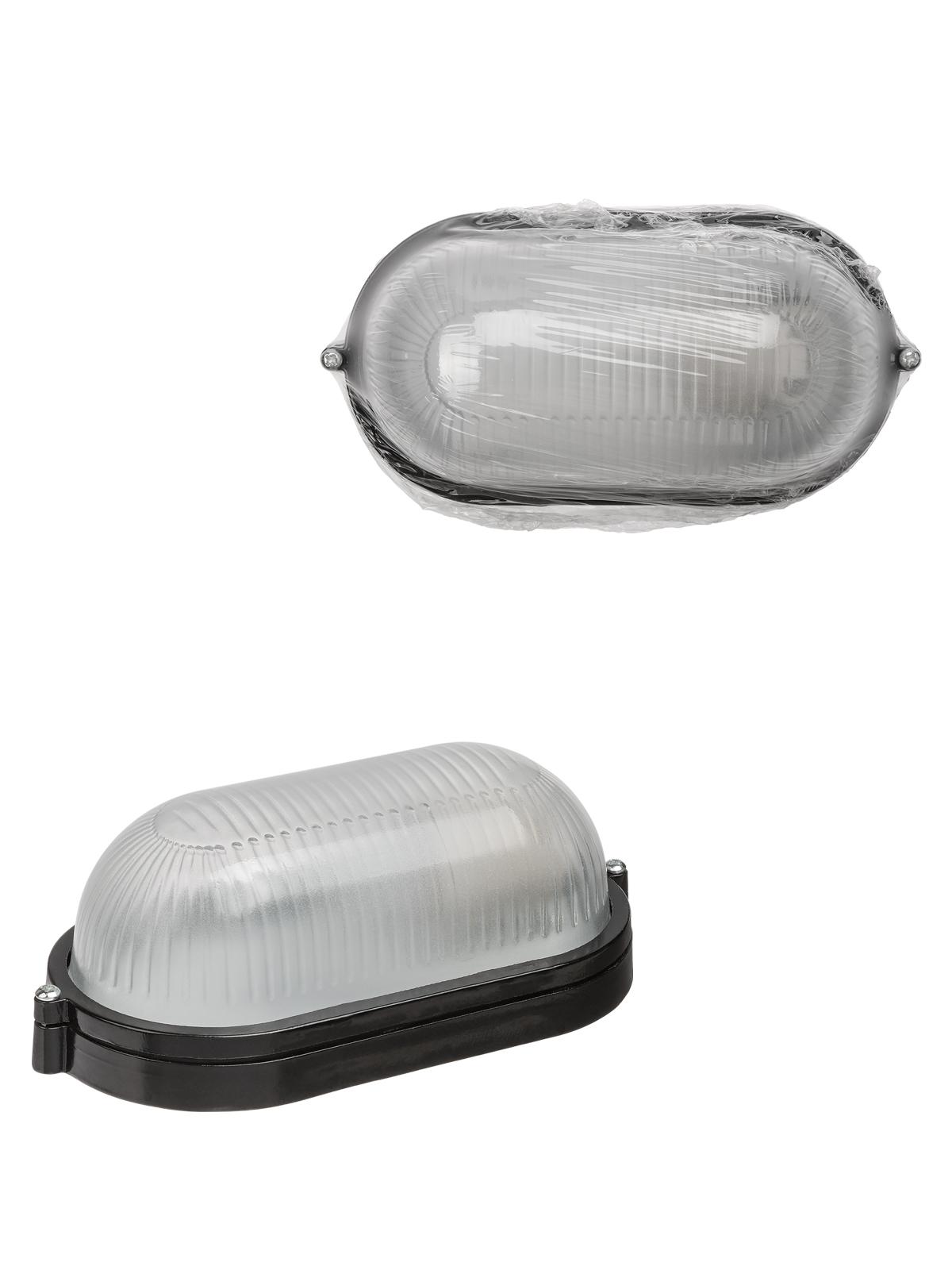 Светильник НПБ1401 черный/овал 60Вт IP54