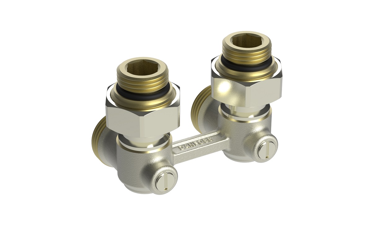 Узел нижнего подключения угловой 1/2'х3/4'